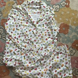 Roberta roller rabbit, Sugarfina size small, long sleeve polos